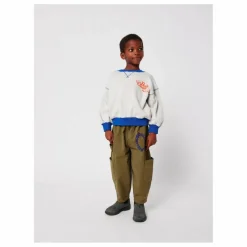 Sweat Dés Bobo Choses Coton Bio | Gris chiné