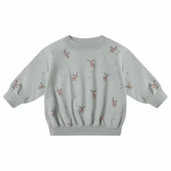 Sweat Elans Coton Bio | Bleu gris