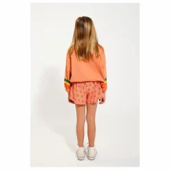 Sweat Etoile Coton Bio | Corail