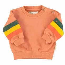Sweat Etoile Coton Bio | Corail