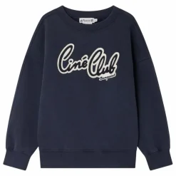 Sweat Eugenien Molleton Coton Bio | Bleu marine