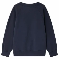 Sweat Eugenien Molleton Coton Bio | Bleu marine