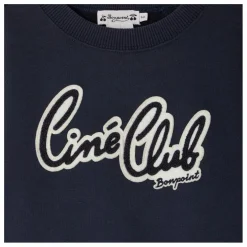 Sweat Eugenien Molleton Coton Bio | Bleu marine