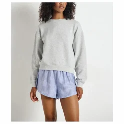 Sweat Evona | Gris chiné clair