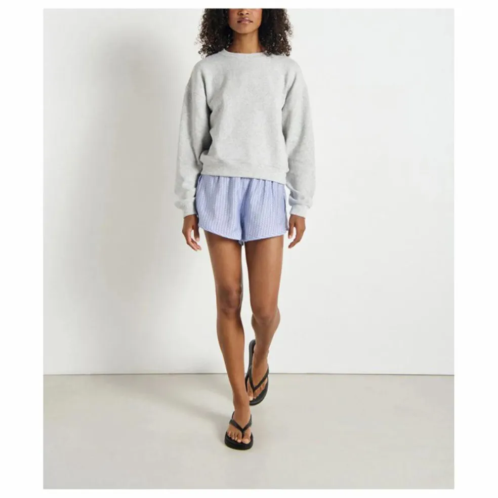 Sweat Evona | Gris chiné clair