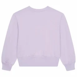 Sweat Femme Boxy Molleton Bio | Lilas