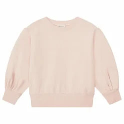 Sweat Fille Boxy Molleton Bio | Blush