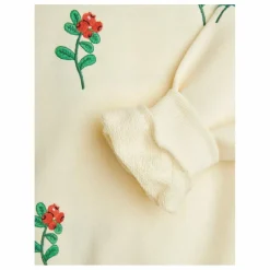 Sweat Fleuri Coton Bio | Ecru