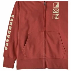Sweat Full-Zip Coton Bio | Terracotta