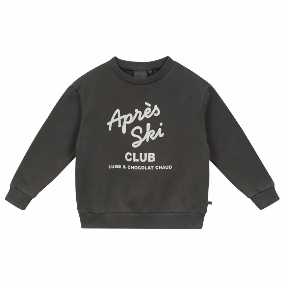 Sweat Gabino Coton Bio | Gris anthracite