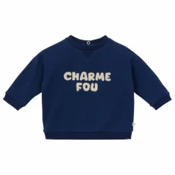 Sweat Gervais Coton Bio | Bleu marine