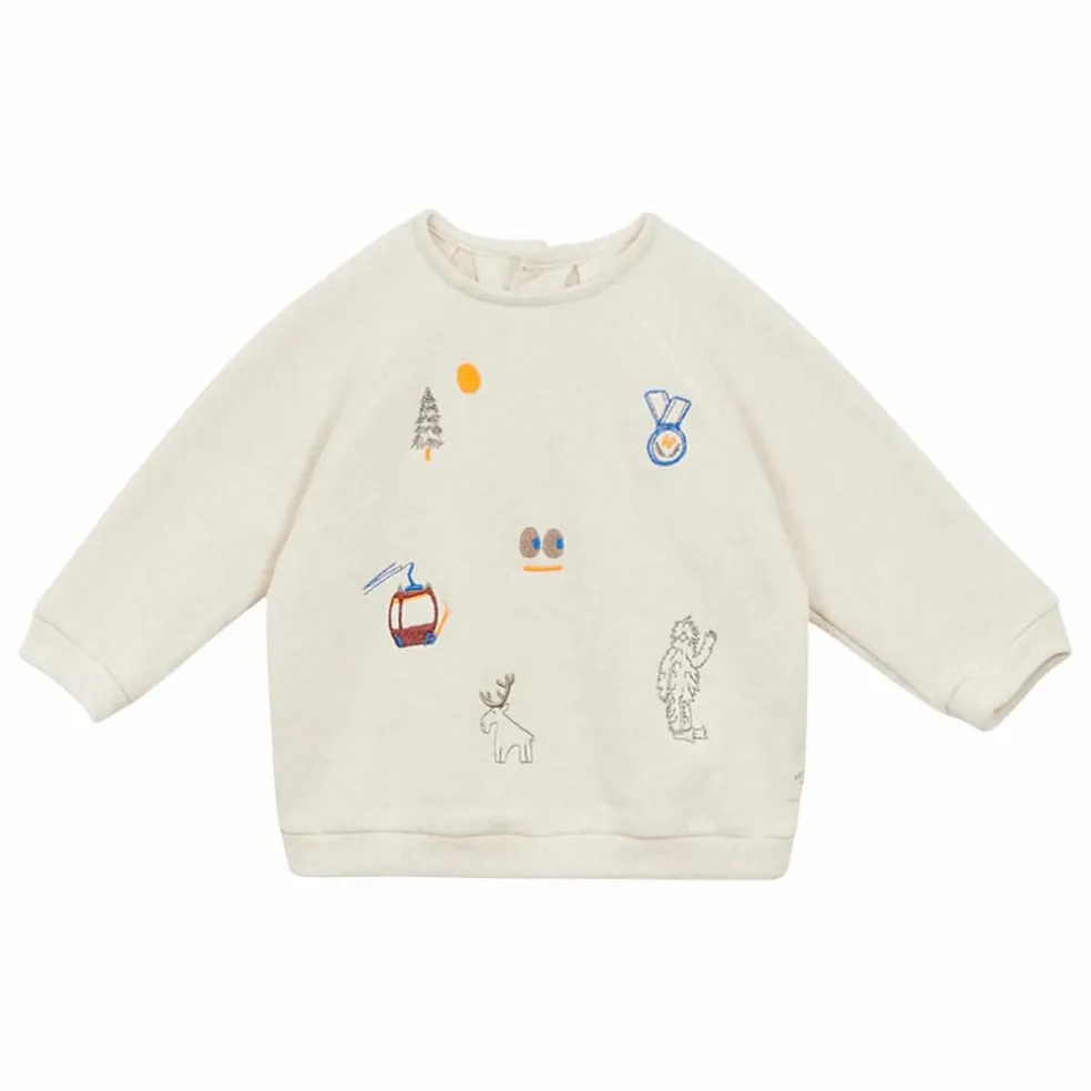 Sweat Gideon Coton Bio | Sable