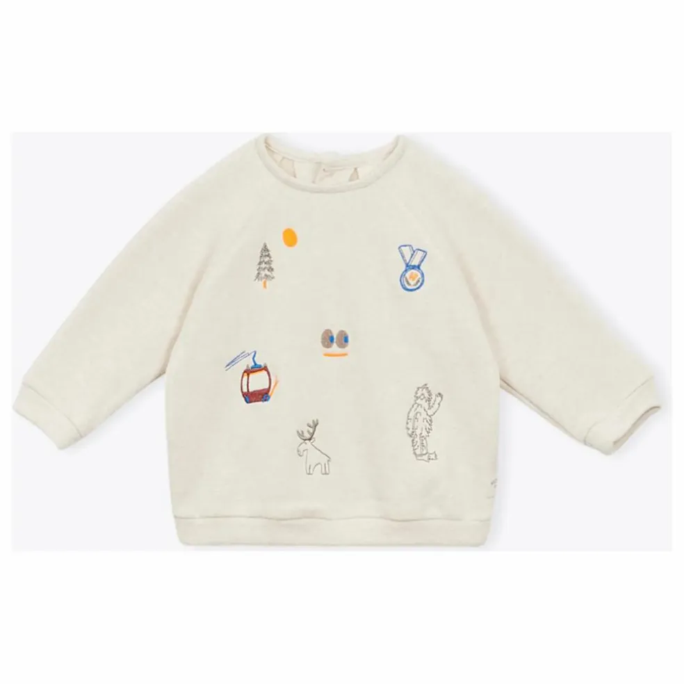 Sweat Gideon Coton Bio | Sable