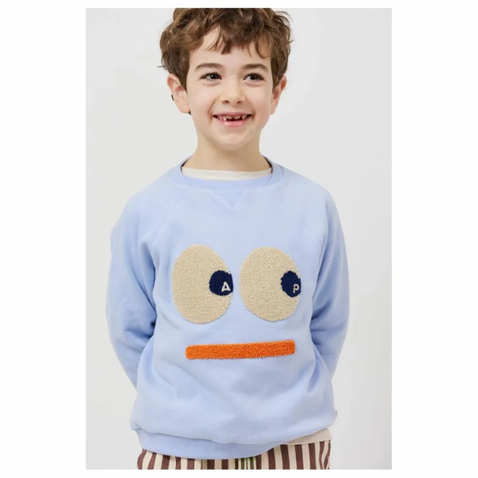Sweat Gilberto Coton Bio | Bleu