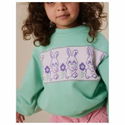 Sweat Hazel Eponge | Vert amande