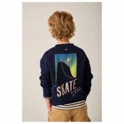 Sweat Heelflip Coton Bio | Bleu nuit