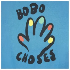 Sweat High Five Coton Bio | Bleu