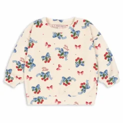 Sweat Itty Nœuds Coton Bio | Beige