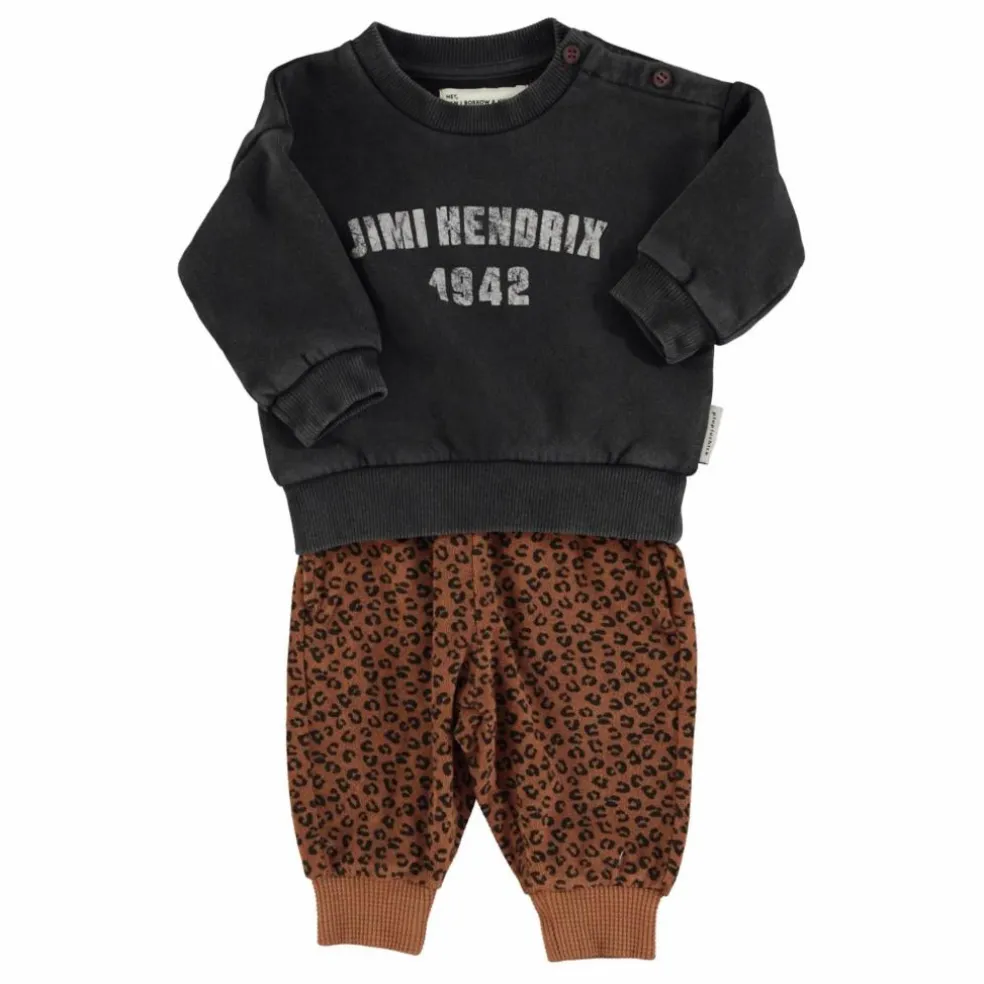 Sweat Jimi Hendrix Coton Bio | Noir