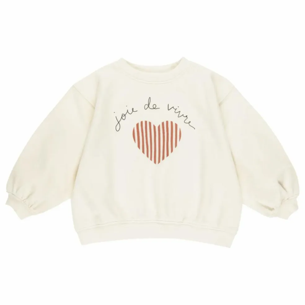 Sweat Joie De Vivre | Ecru