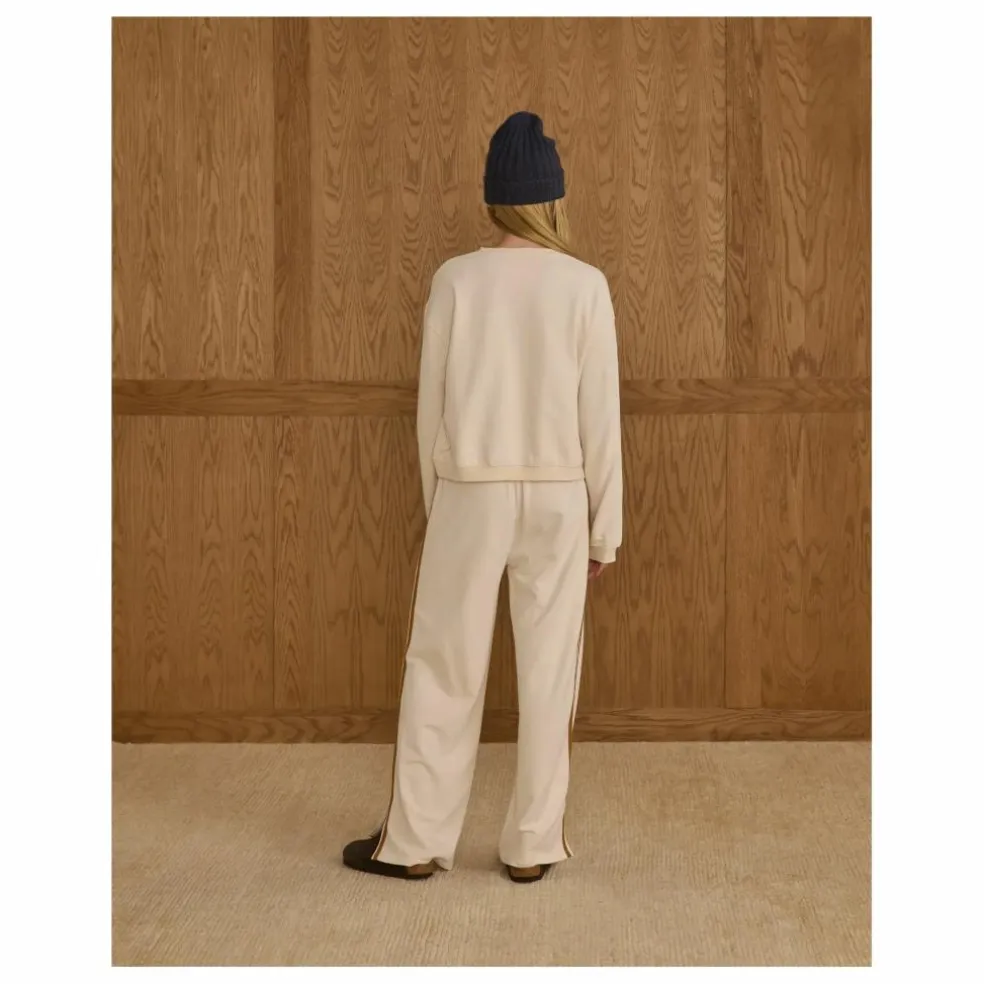 Sweat Liseré | Ecru