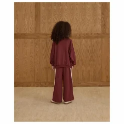Sweat Liseré Mini | Bordeaux