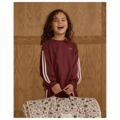 Sweat Liseré Mini | Bordeaux