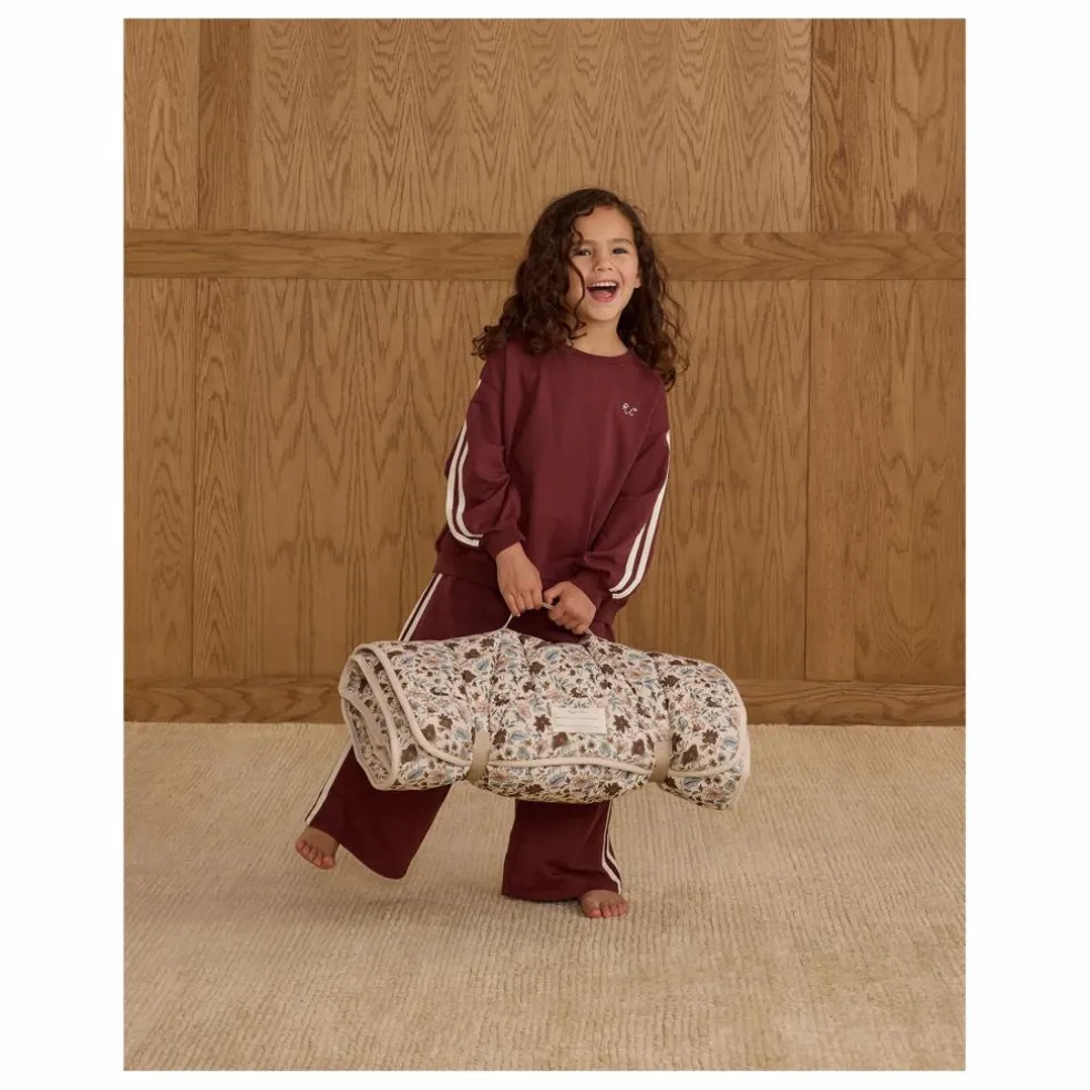 Sweat Liseré Mini | Bordeaux