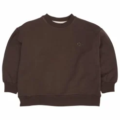 Sweat Logo Coton Bio | Marron