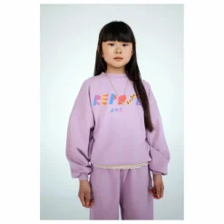 Sweat Logo Coton Bio | Mauve