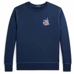 Sweat Logo Fibres Recyclées | Bleu marine