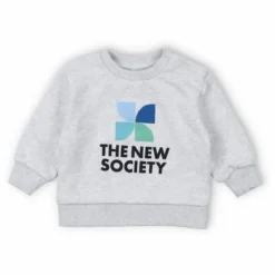 Sweat Logo Mykonos Baby | Gris chiné