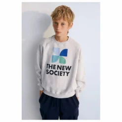 Sweat Logo Mykonos Baby | Gris chiné