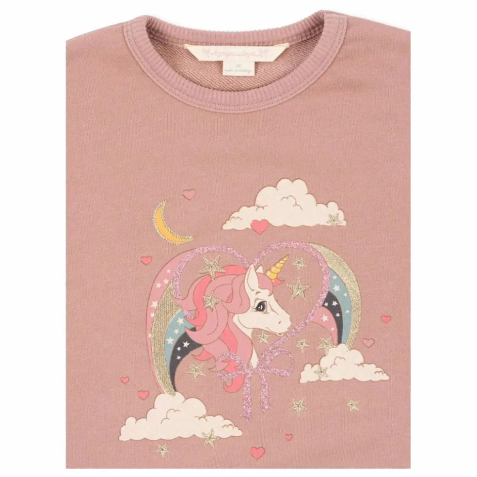 Sweat Lou Paillettes | Rose