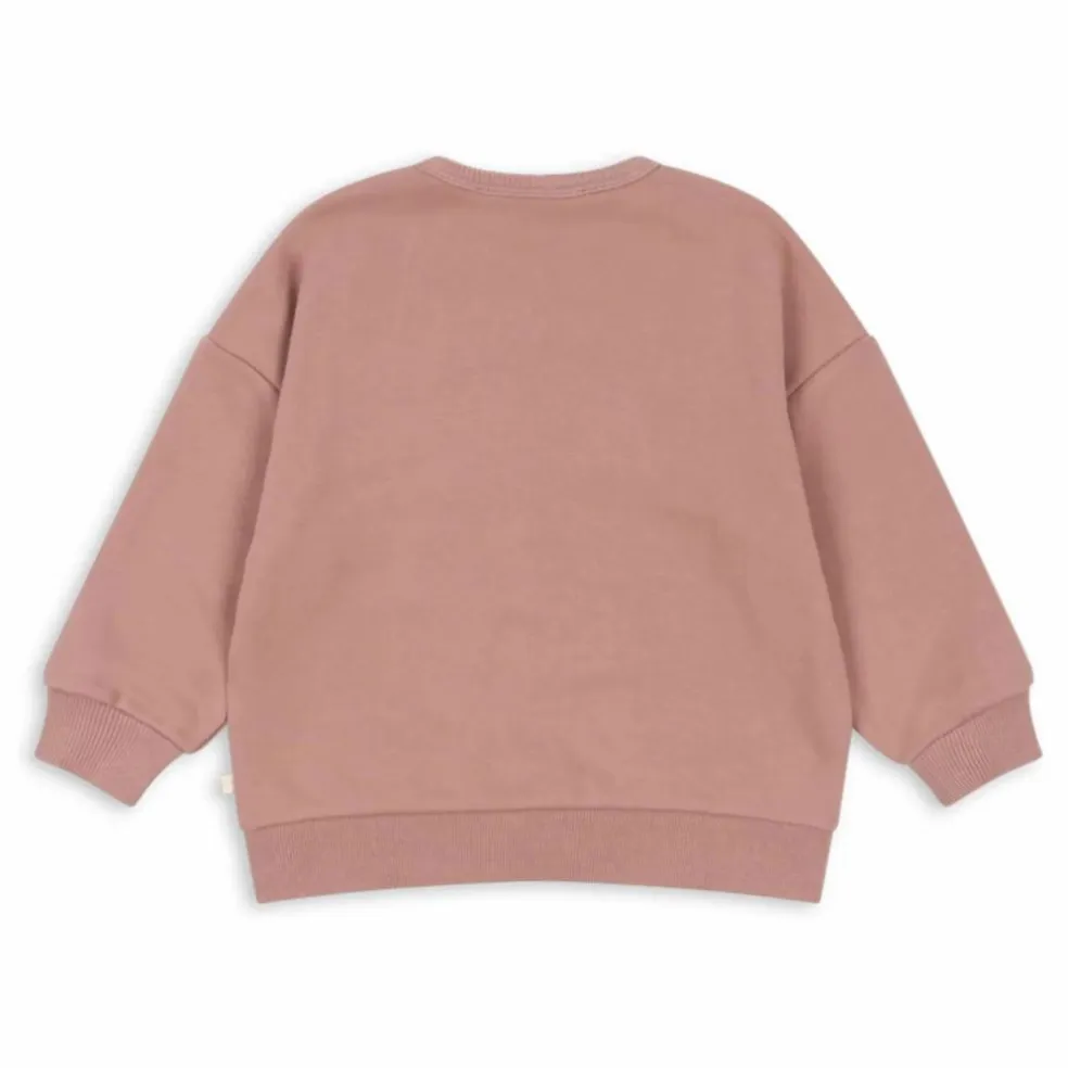 Sweat Lou Paillettes | Rose