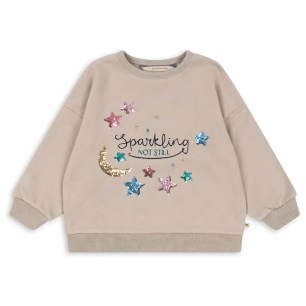 Sweat Lou Sequins | Beige