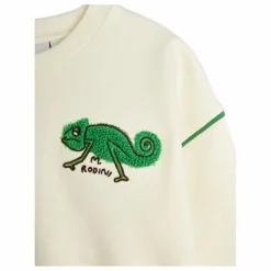Sweat Lézard Coton Bio | Ecru