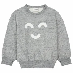 Sweat Macaroni Wind | Gris clair