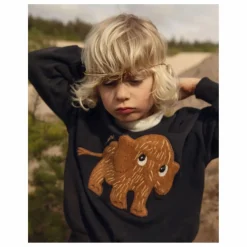 Sweat Mammouth Coton Bio | Noir