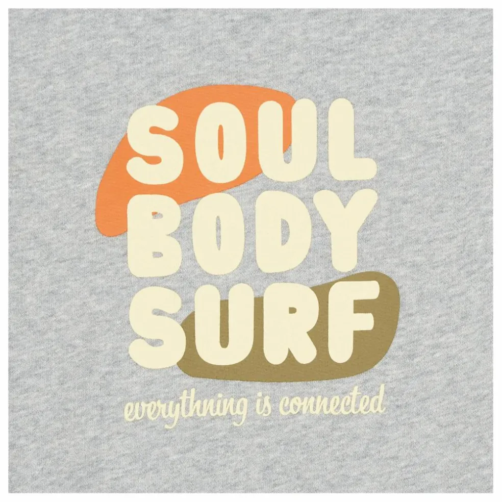 Sweat Manche Courte Coton Bio | Gris