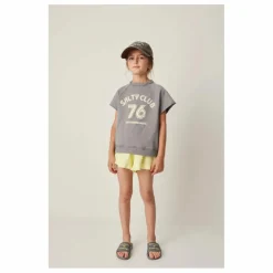 Sweat Manches Courtes | Gris foncé