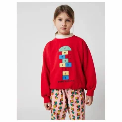 Sweat Marelle Coton Bio | Rouge