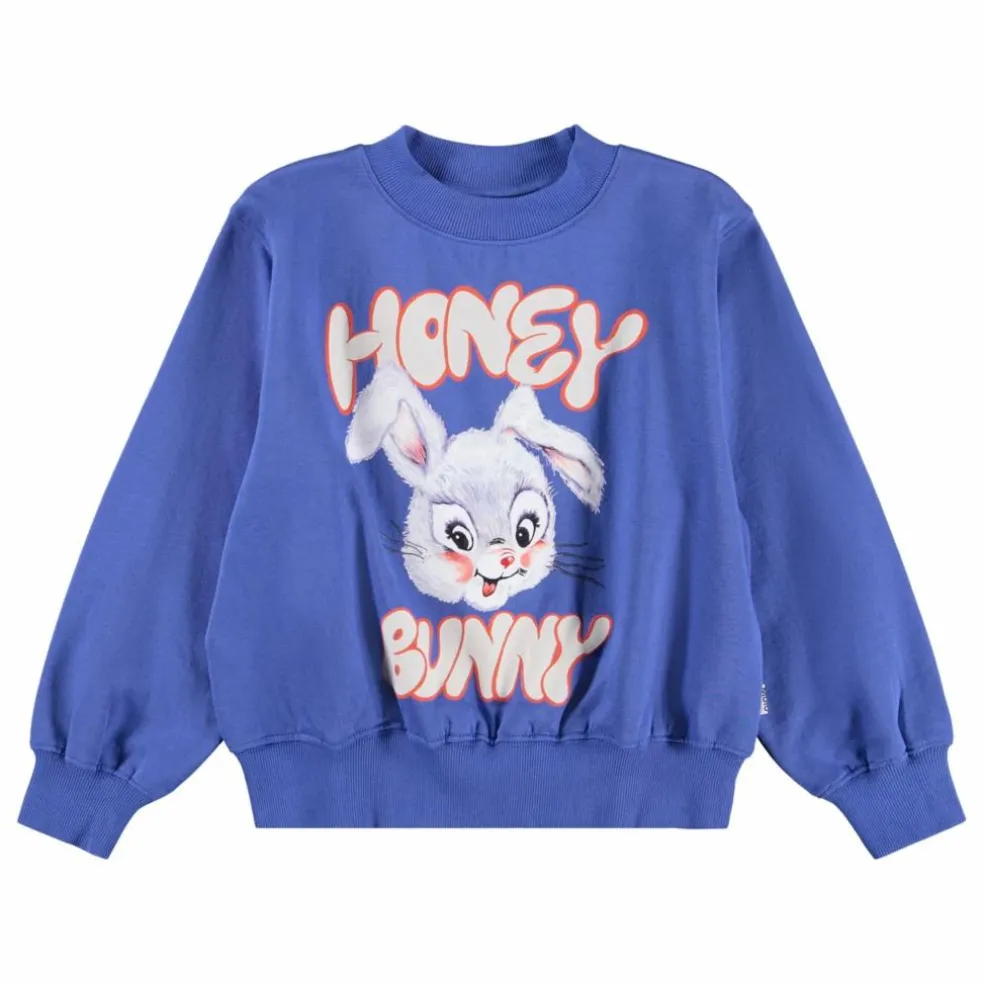 Sweat Marge Honey Bunny Coton Bio | Bleu