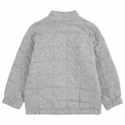Sweat Matelassé Train | Gris chiné