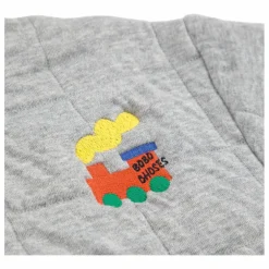 Sweat Matelassé Train | Gris chiné