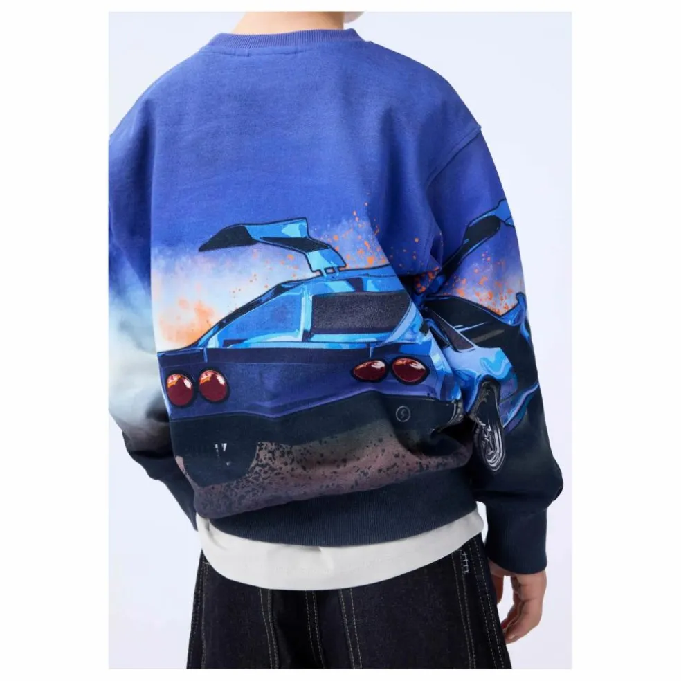 Sweat Mattis Car Coton Bio | Bleu
