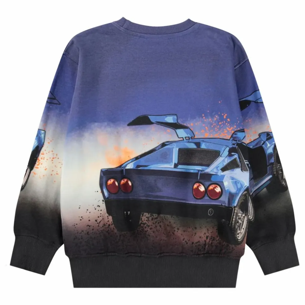 Sweat Mattis Car Coton Bio | Bleu