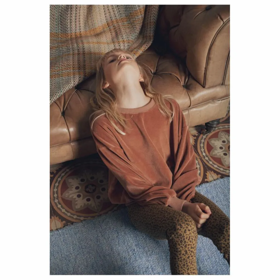Sweat Maxime Velours | Mocha