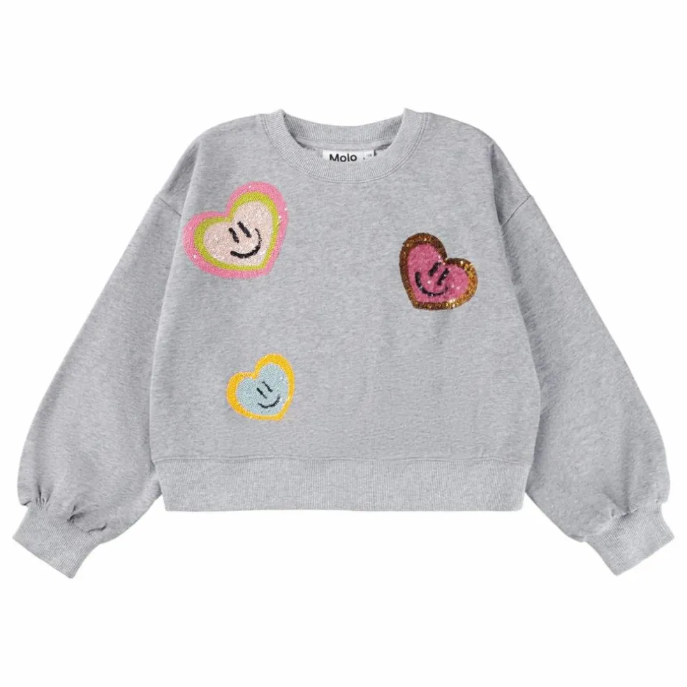 Sweat Miki Coton Bio | Gris