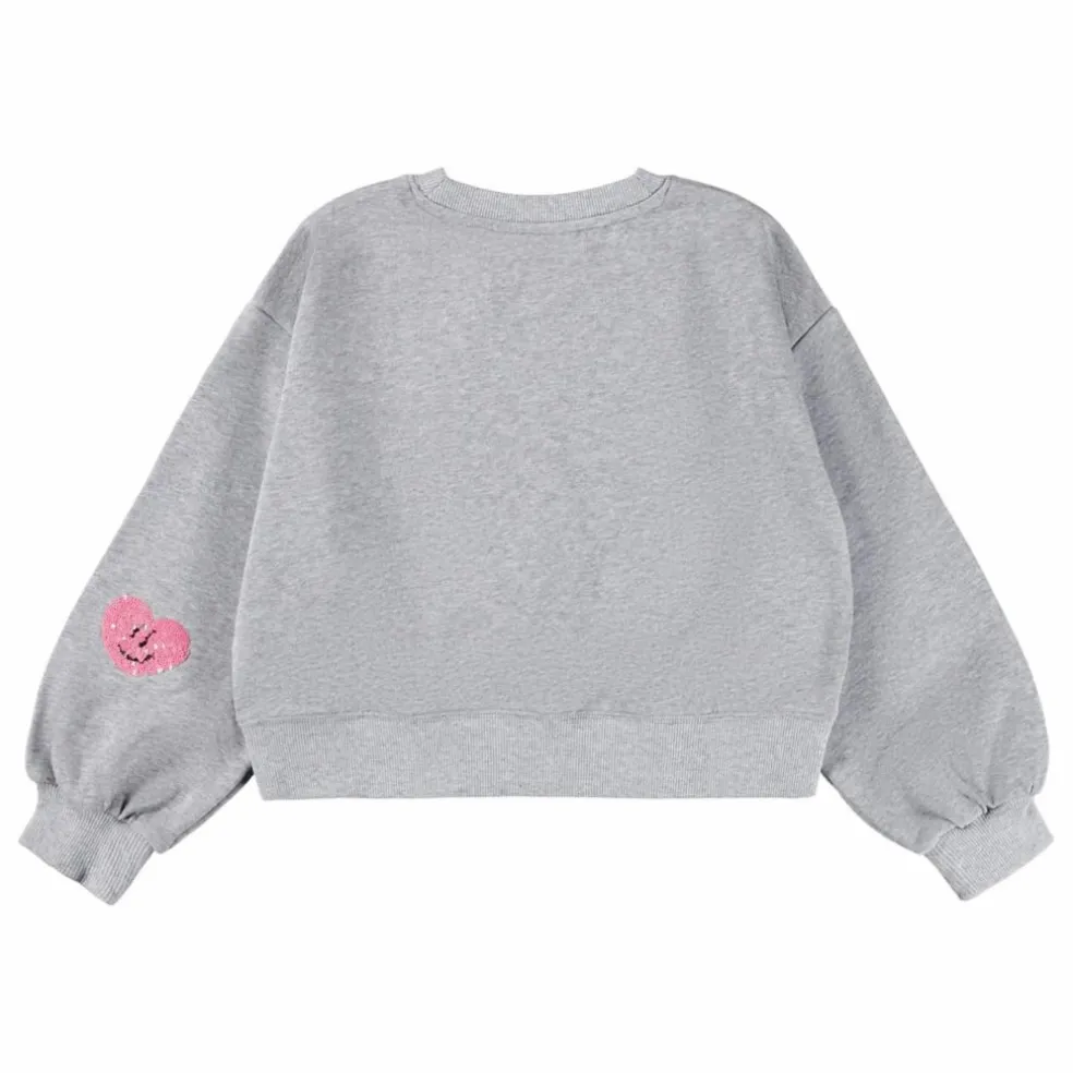 Sweat Miki Coton Bio | Gris